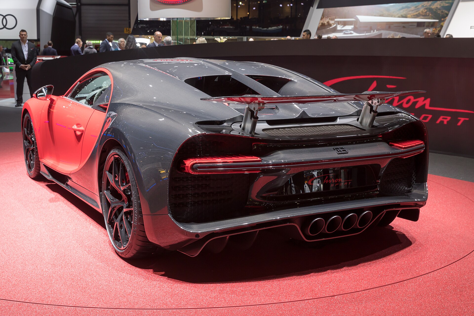 un Bugatti Chiron